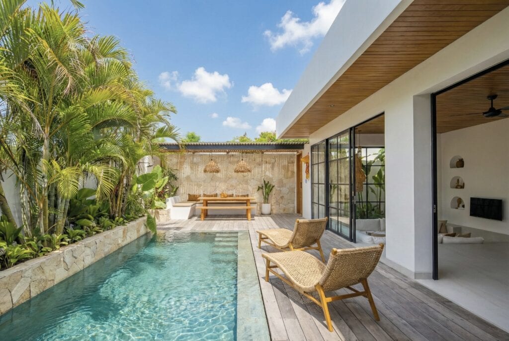 The Young Villas: Luxury tropical-modern rentals in Uluwatu, Seseh, and Canggu, Bali. Showcasing a s.
