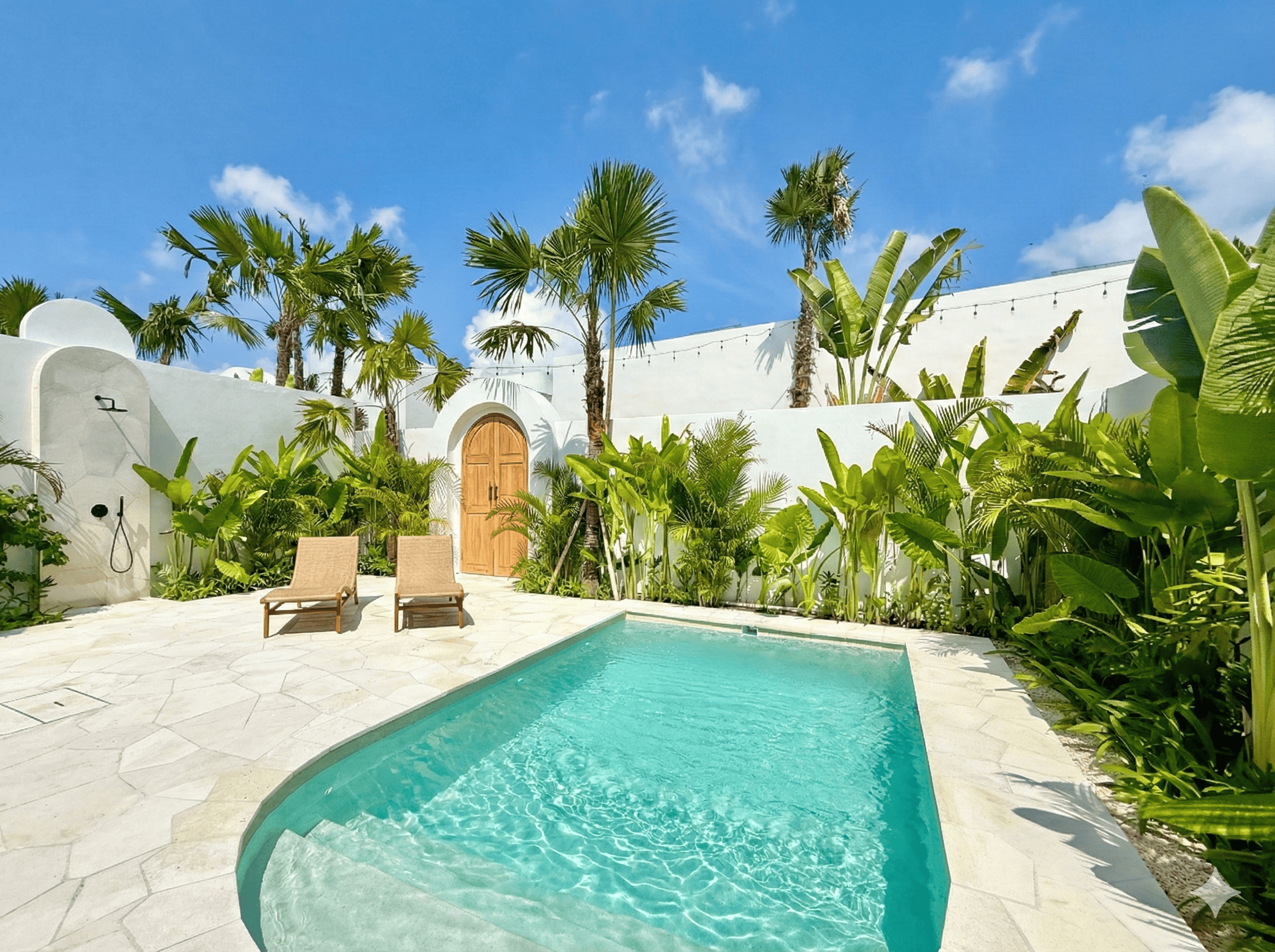 The Young Villas: Luxury tropical-modern rentals in Uluwatu, Seseh, and Canggu, Bali. Showcasing a s.