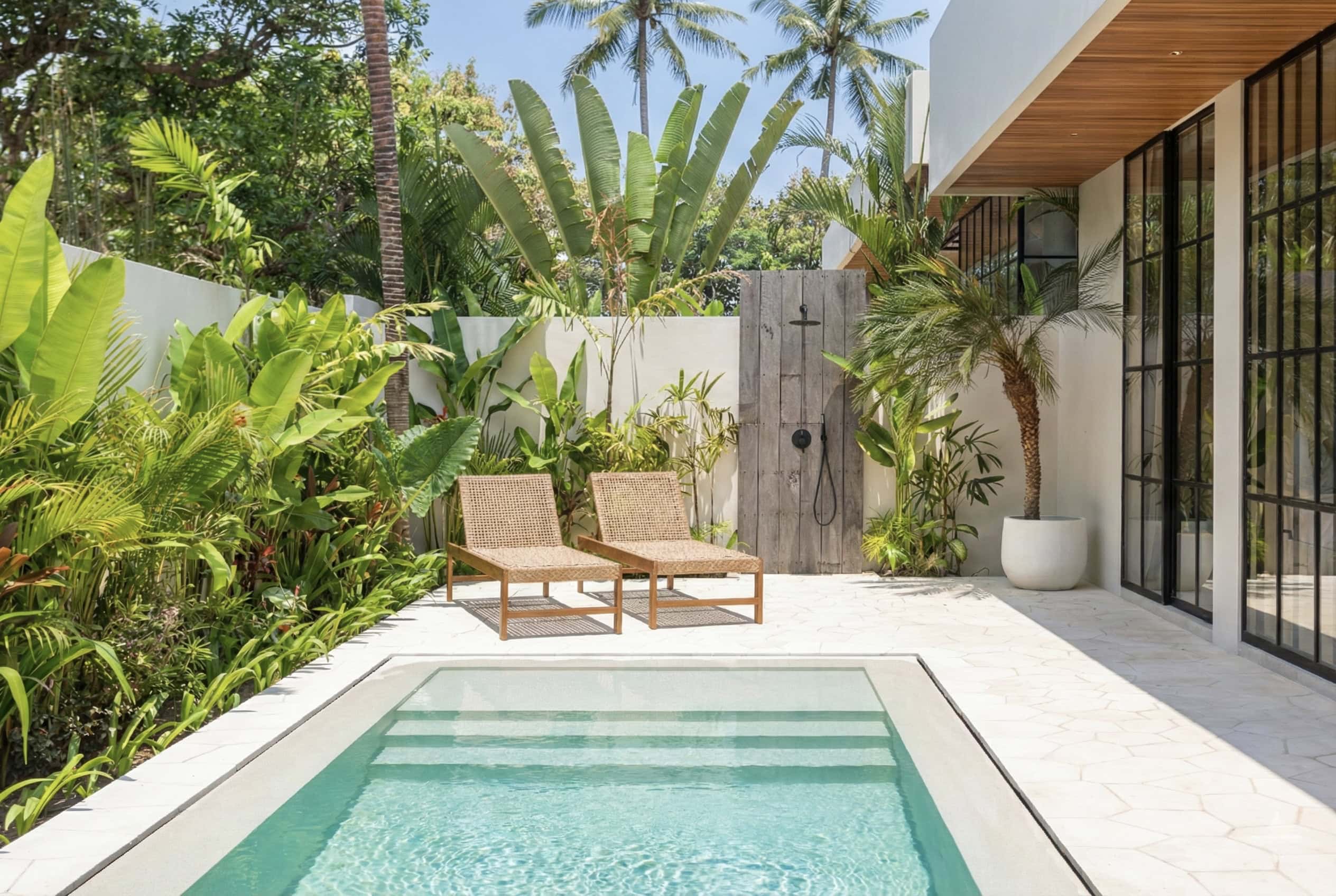 The Young Villas: Luxury tropical-modern rentals in Uluwatu, Seseh, and Canggu, Bali. Showcasing a s.