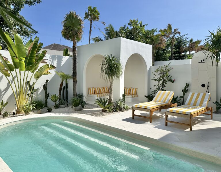 Bright, modern one-bedroom villa in Bingin with private pool and stylish, minimalist design.