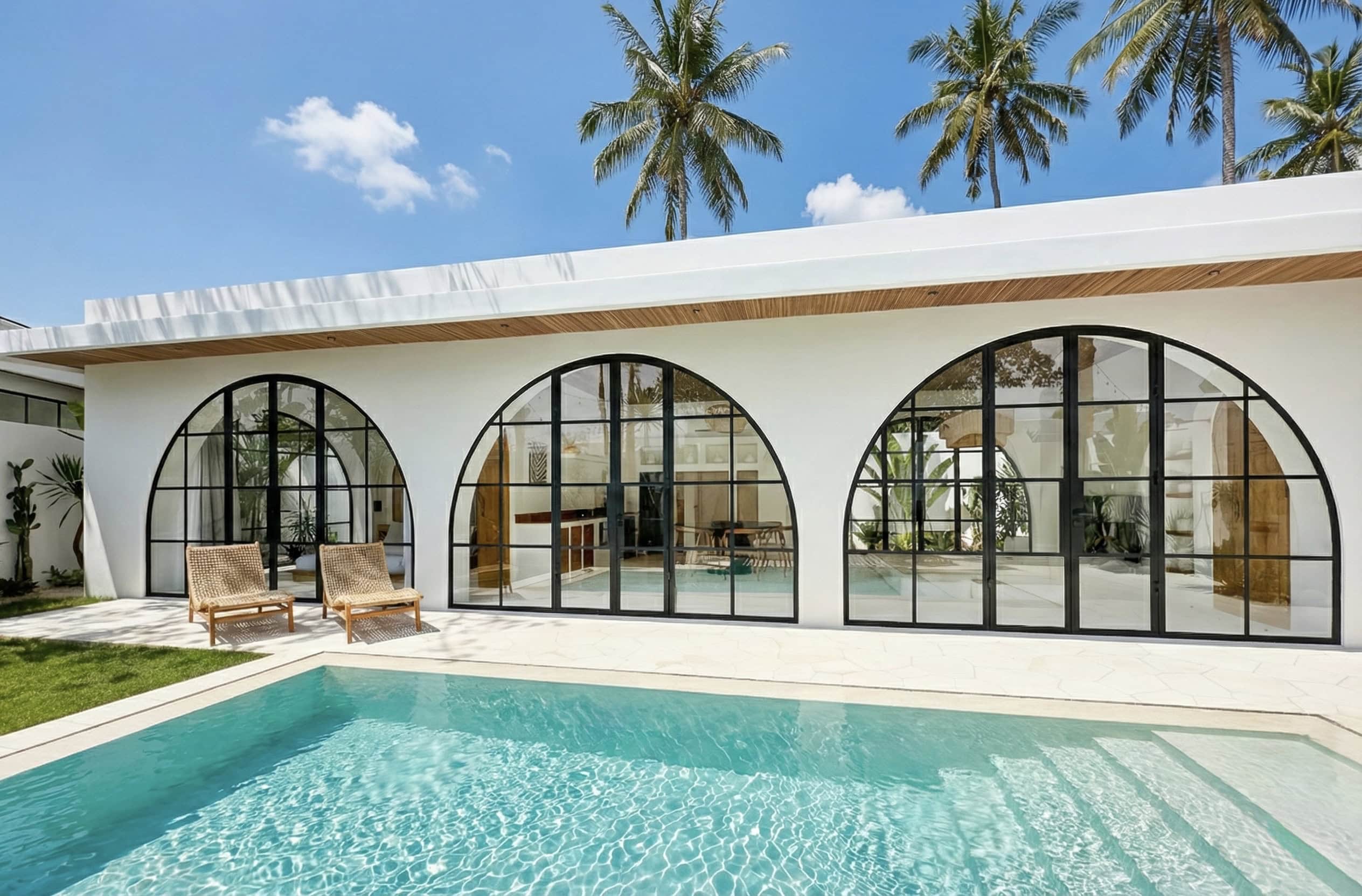 The Young Villas: Luxury tropical-modern rentals in Uluwatu, Seseh, and Canggu, Bali.