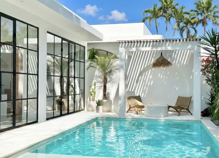 The Young Villas: Luxury tropical-modern rentals in Uluwatu, Seseh, and Canggu, Bali. Showcasing a s.