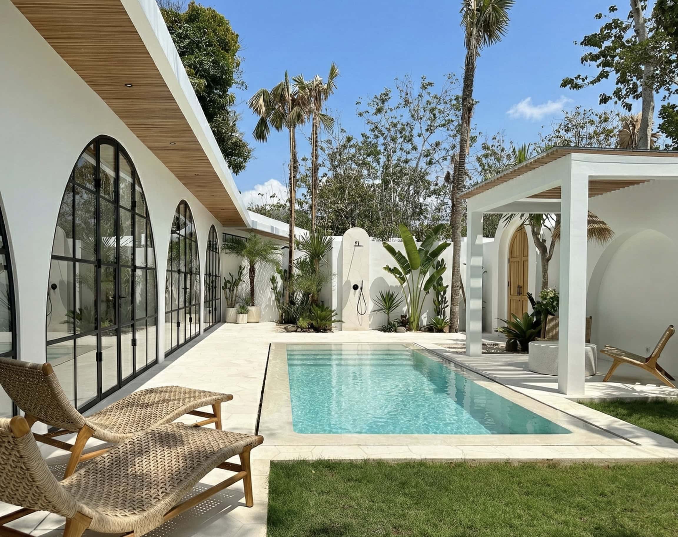 The Young Villas: Luxury tropical-modern rentals in Uluwatu, Seseh, and Canggu, Bali.