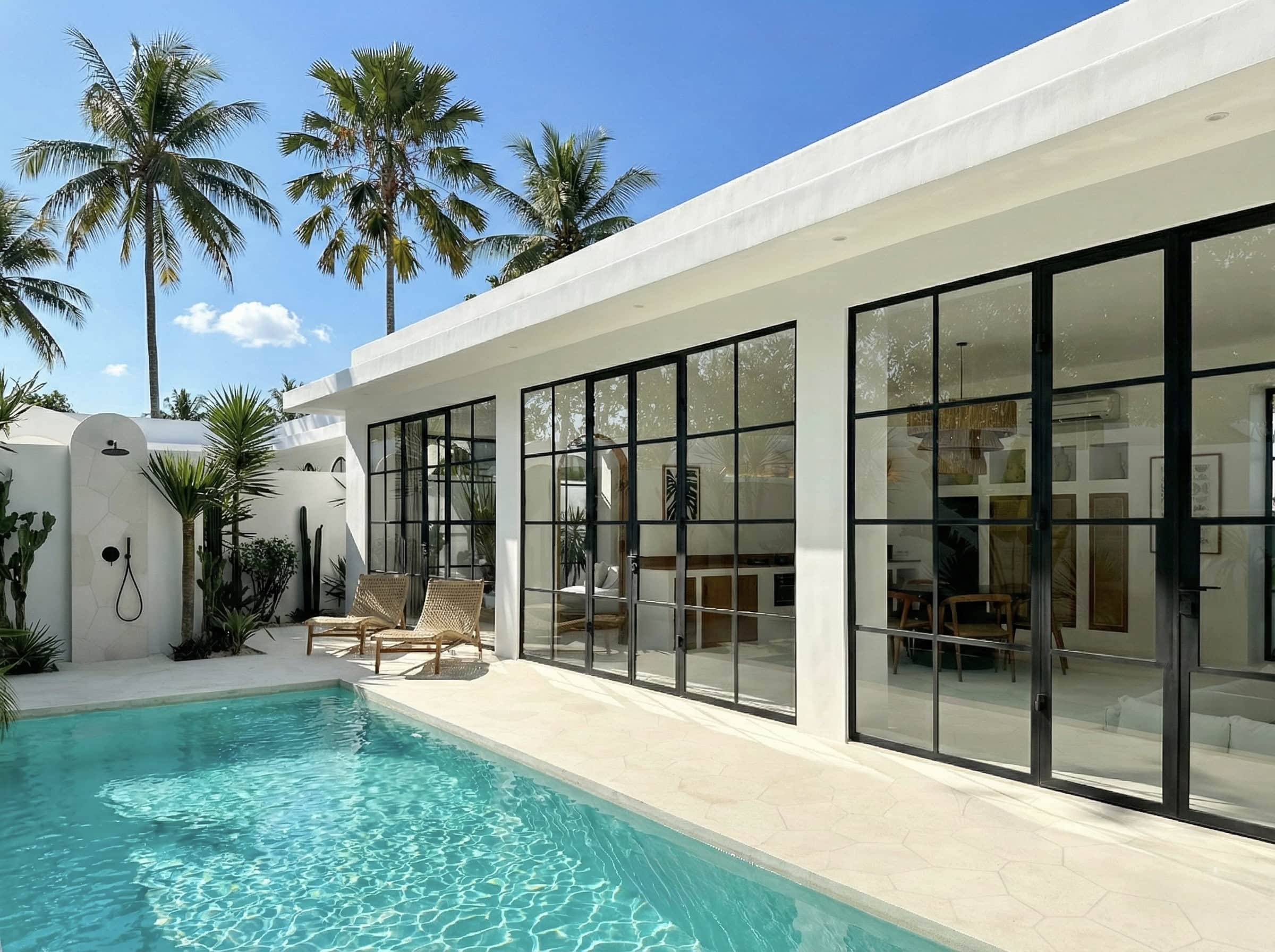 The Young Villas: Luxury tropical-modern rentals in Uluwatu, Seseh, and Canggu, Bali. Showcasing a s.