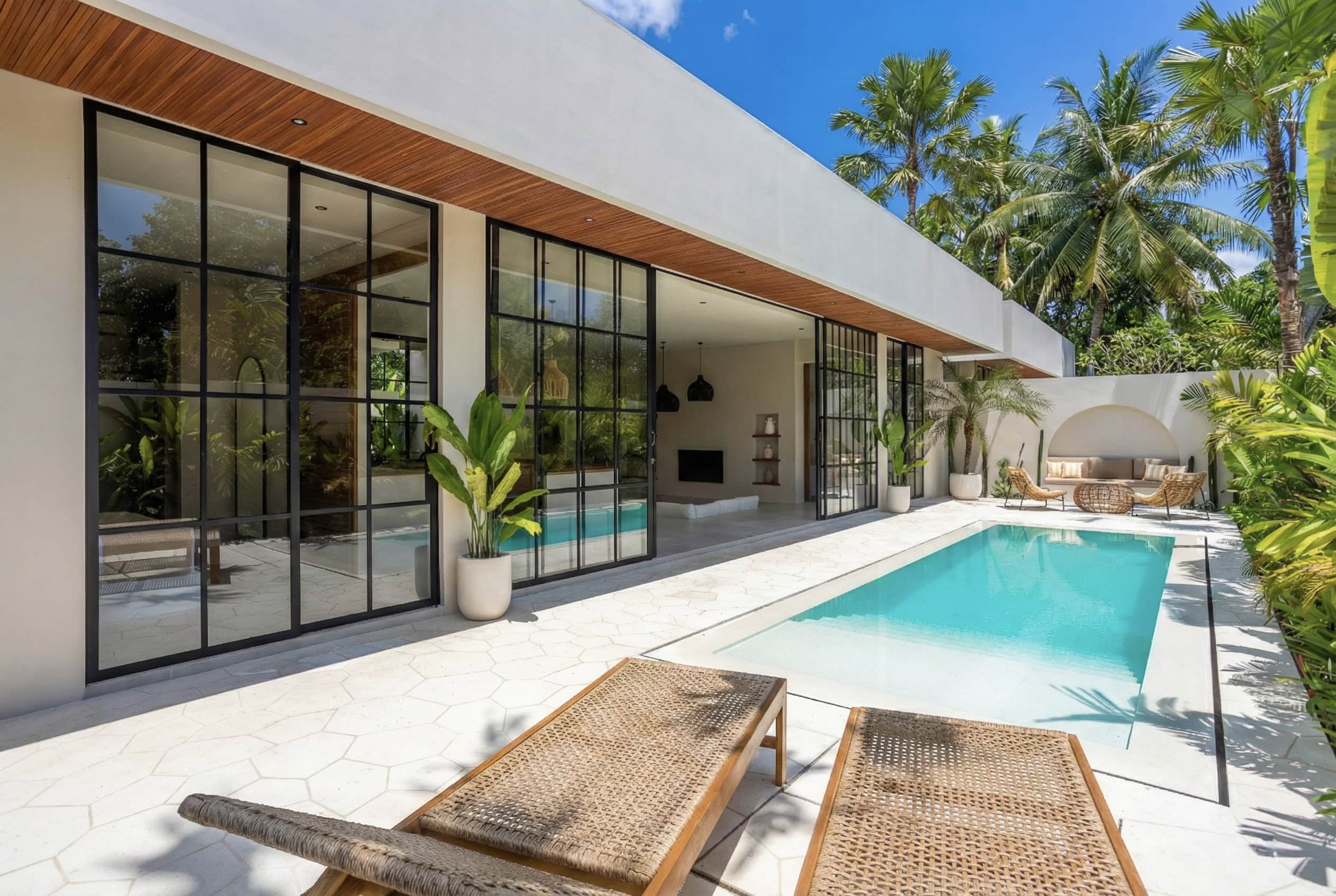 Modern villa with private pool in Bingin, Uluwatu, Bali.