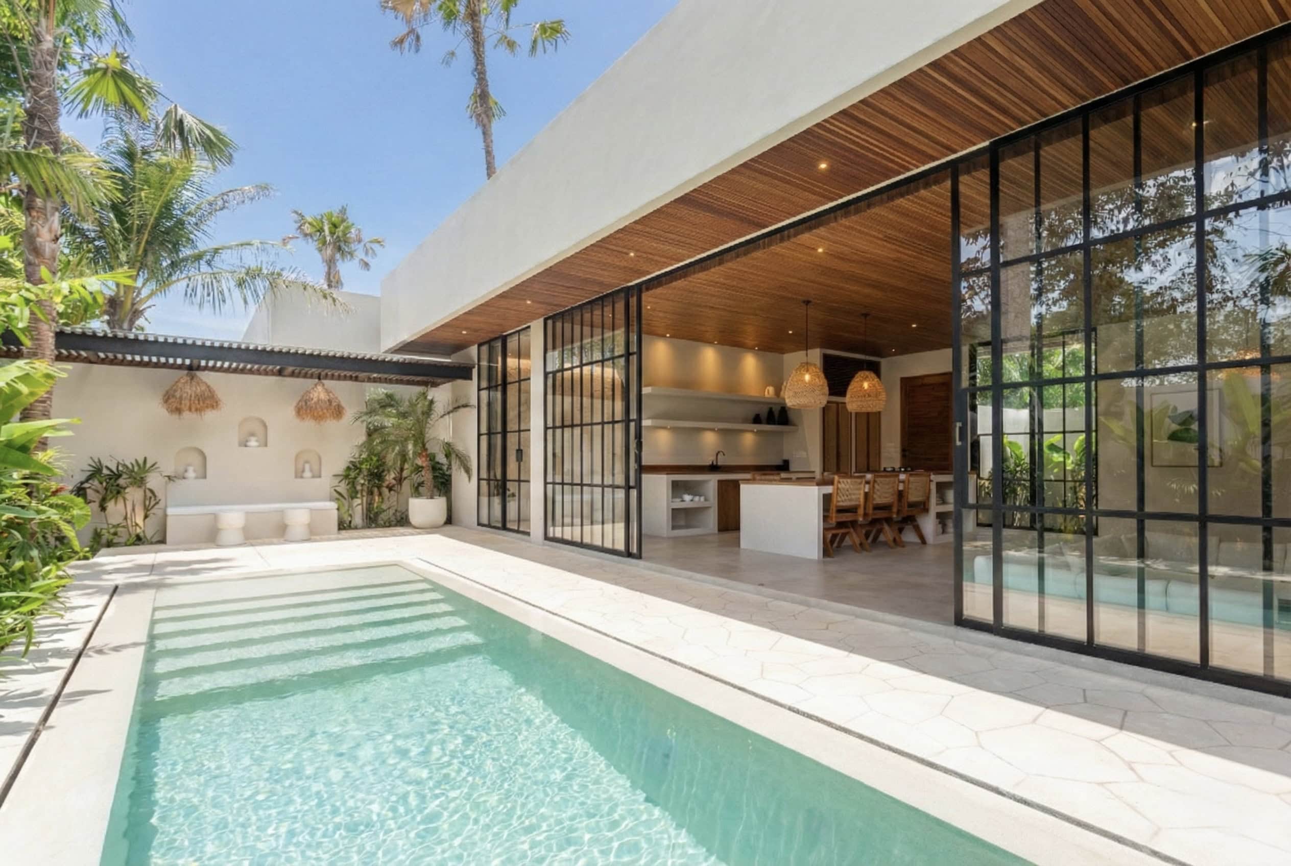 The Young Villas: Luxurious tropical-modern villa with private pool in Bingin, Bali, perfect for an.