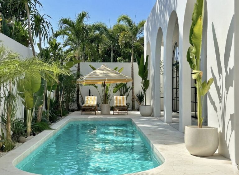 The Young Villas: Luxurious tropical-modern Uluwatu villa with private pool and lush garden setting.