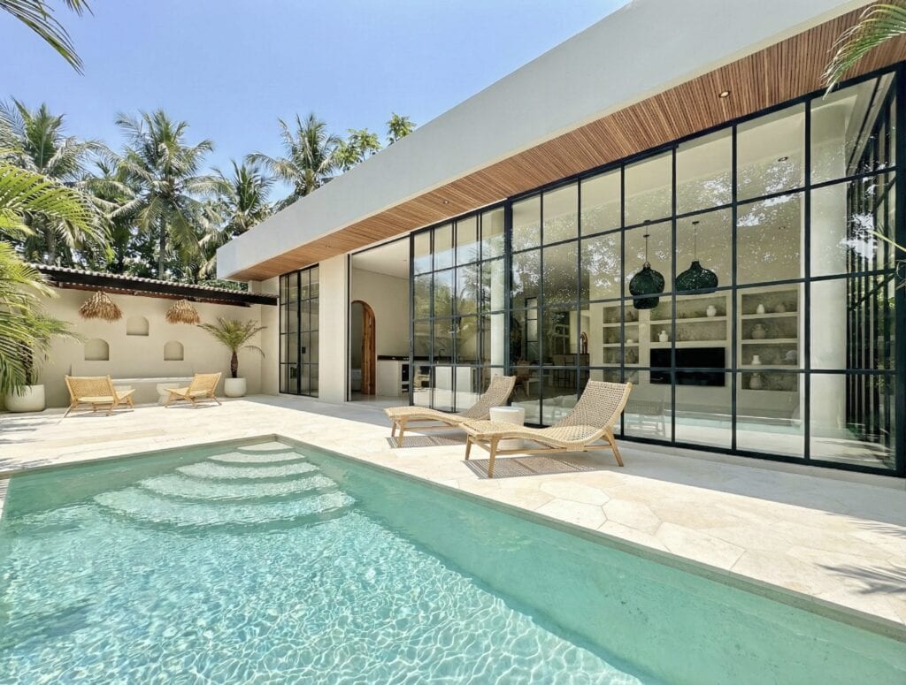 The Young Villas: Luxury tropical-modern rentals in Uluwatu, Seseh, and Canggu, Bali. Showcasing a s.