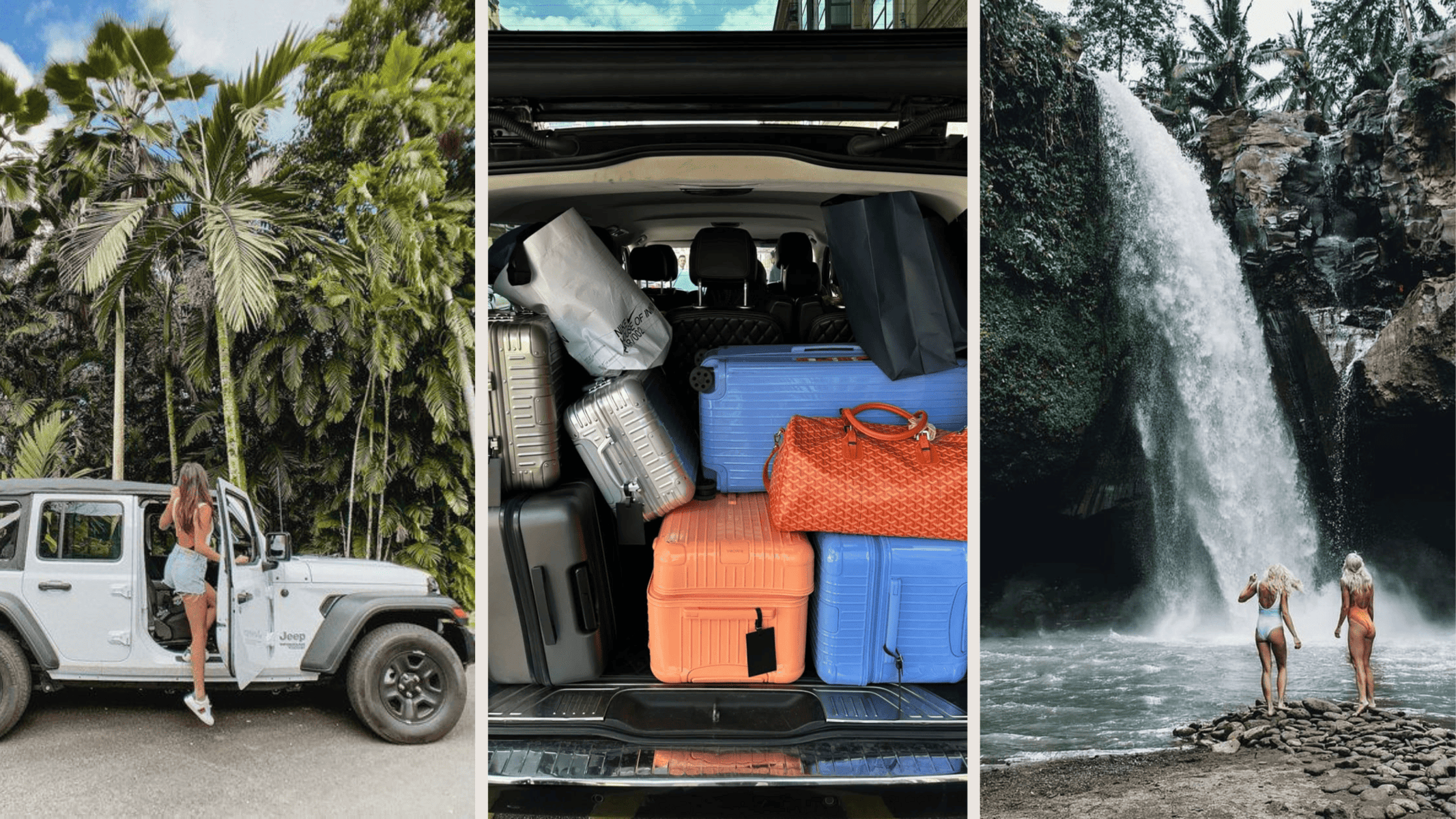 A comfortable private rental car and local driver ready for a day of relaxing, air-conditioned sightseeing in Bali.