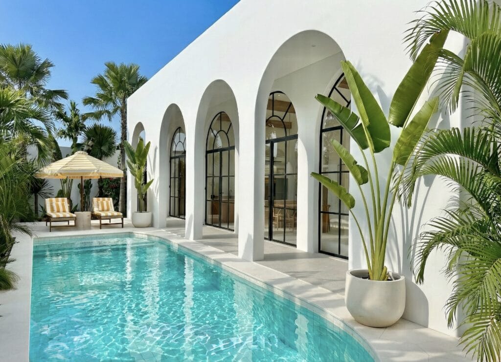 Luxury private villa with a swimming pool at The Young Villas Bali — the perfect accommodation while exploring the best things to do in Uluwatu.