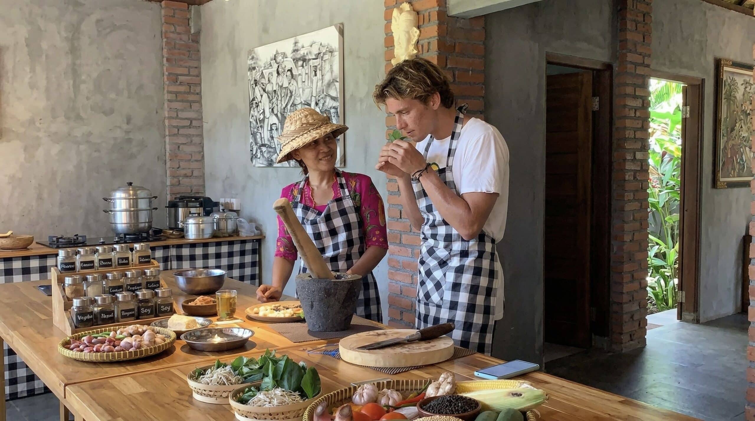 Bali cooking classes is one of the best things to do in Bali