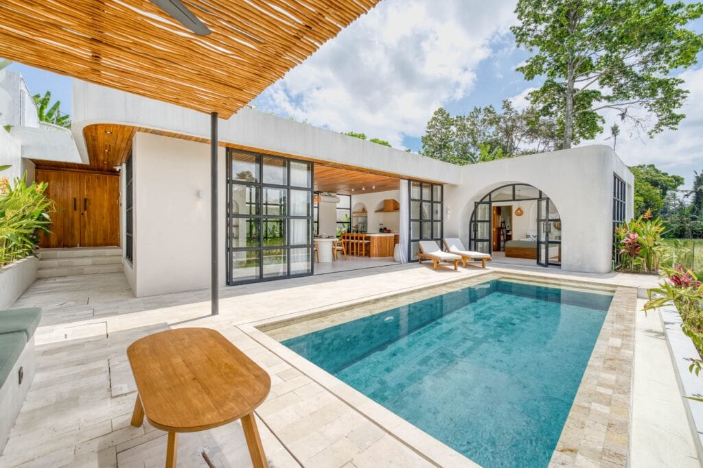 The Young Villas: Luxury tropical-modern rentals in Uluwatu, Seseh, and Canggu, Bali. Showcasing an.