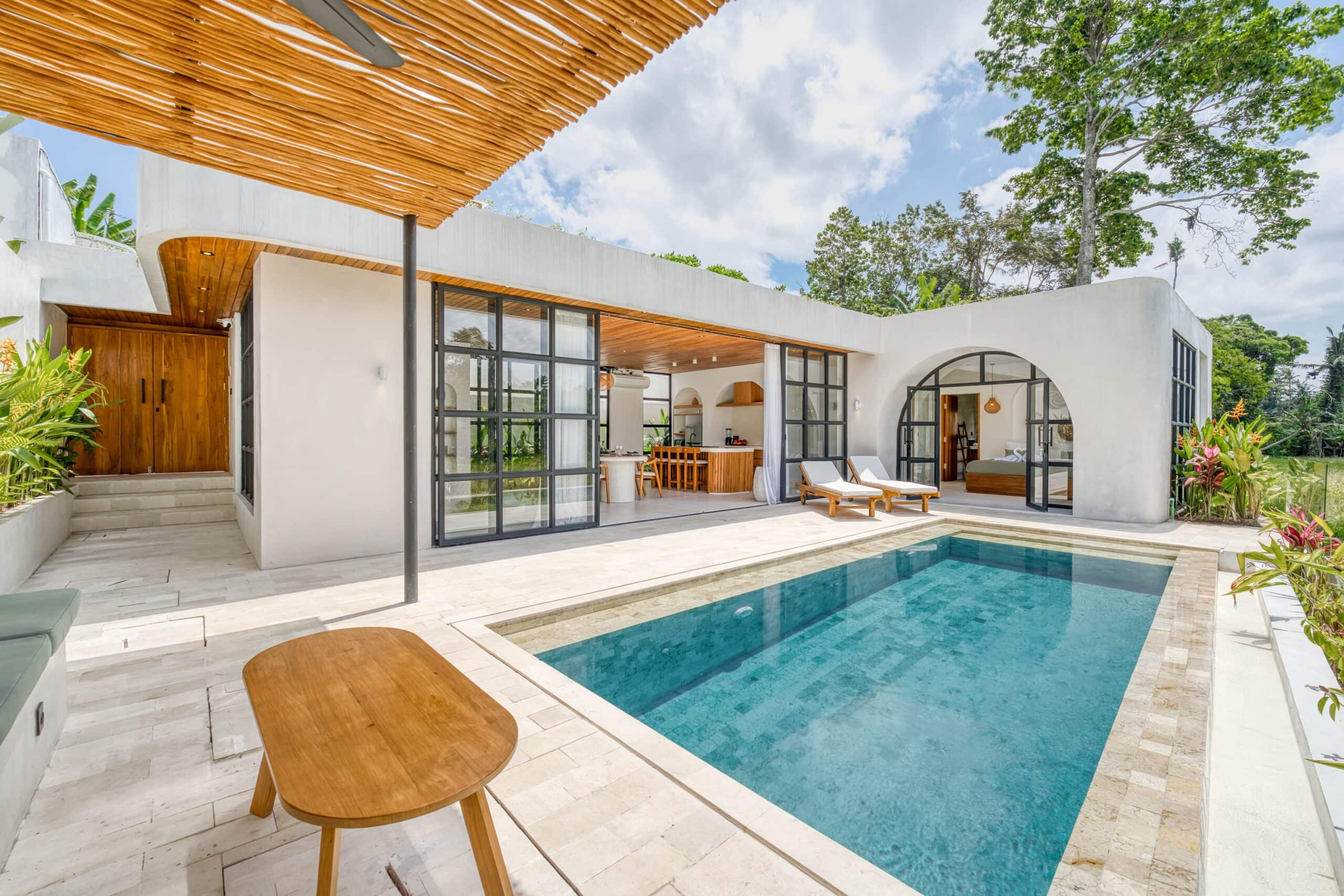 The Young Villas: Luxury tropical-modern rentals in Uluwatu, Seseh, and Canggu, Bali. Showcasing an.